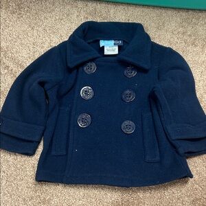 Good Lad Classic Navy Pea Coat for toddlers BinA a103 103a